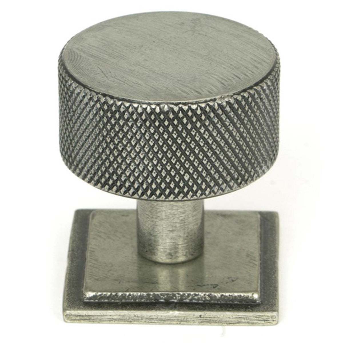 BROMPTON CABINET KNOB SQUARE 32x32 PEW - 46885 by MARCHES (ANVIL) ARCHITECTURAL HARDWARE