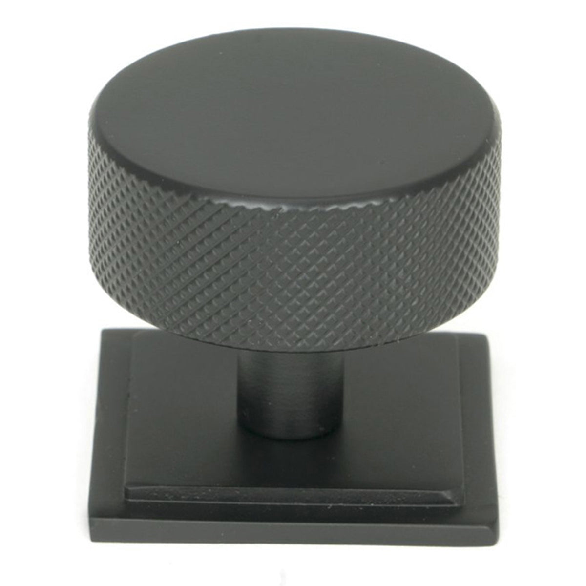 BROMPTON CABINET KNOB SQUARE 38x32 MBK