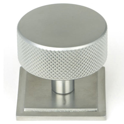 BROMPTON CABINET KNOB SQUARE 38x32 SCP - 47094 by MARCHES (ANVIL) ARCHITECTURAL HARDWARE