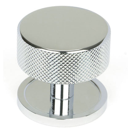 BROMPTON CABINET KNOB PLAIN 38x32 PCP - 47141 by MARCHES (ANVIL) ARCHITECTURAL HARDWARE