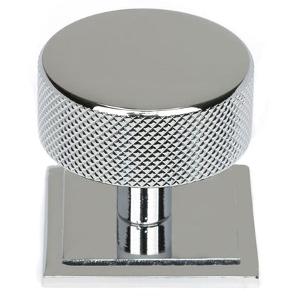 BROMPTON CABINET KNOB SQUARE 38x32 PCP - 47144 by MARCHES (ANVIL) ARCHITECTURAL HARDWARE