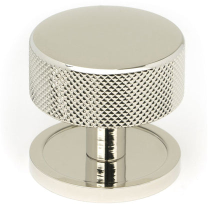 BROMPTON CABINET KNOB PLAIN 38x32 PNP - 47145 by MARCHES (ANVIL) ARCHITECTURAL HARDWARE