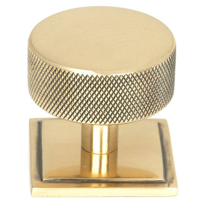 BROMPTON CABINET KNOB SQUARE 38x32 PBZ - 47156 by MARCHES (ANVIL) ARCHITECTURAL HARDWARE