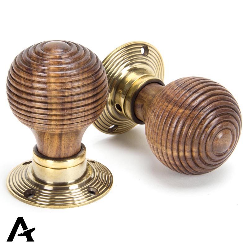 WOODEN BEEHIVE MORTICE/RIM KNOB 54x83x58 RWD/AGBR