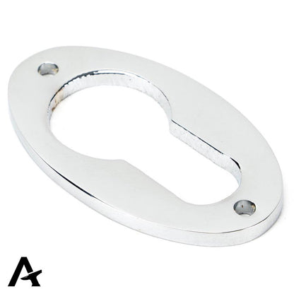 ESCUTCHEON EURO OVAL 51x31x2.5 PCP - 90279 by MARCHES (ANVIL) ARCHITECTURAL HARDWARE
