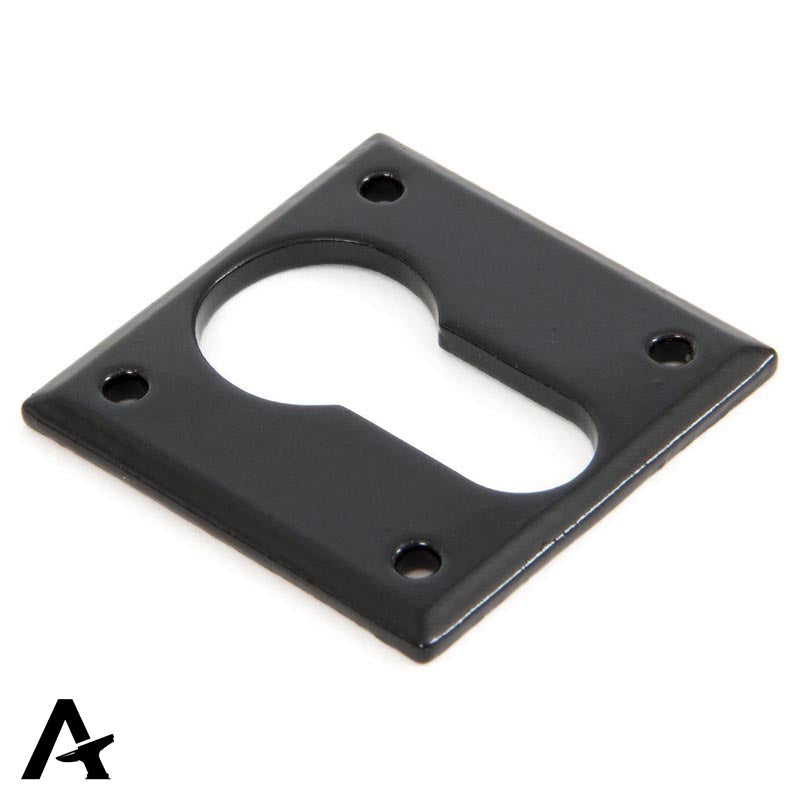AVON ESCUTCHEON EURO 40x40x2.5 BLK