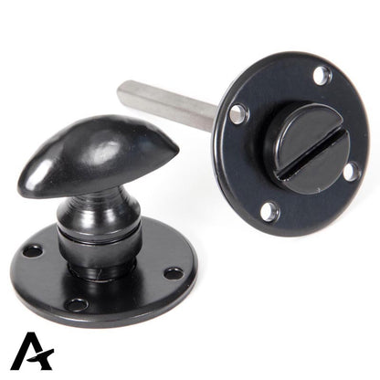 THUMBTURN SET ROUND 41x35 BLK - 33382 by MARCHES (ANVIL) ARCHITECTURAL HARDWARE
