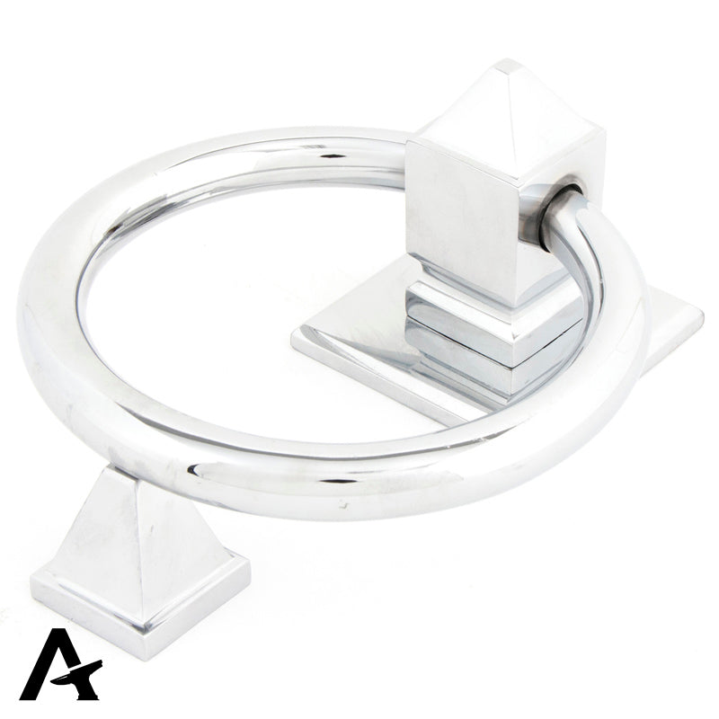 RING DOOR KNOCKER SLIM 124x62x65 PCP