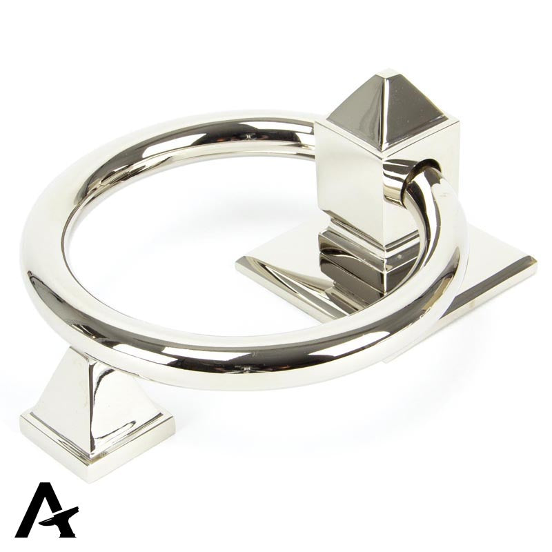 RING DOOR KNOCKER SLIM 124x62x65 PNP