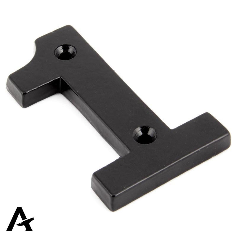 NUMERAL 1 78x48x8 BLK
