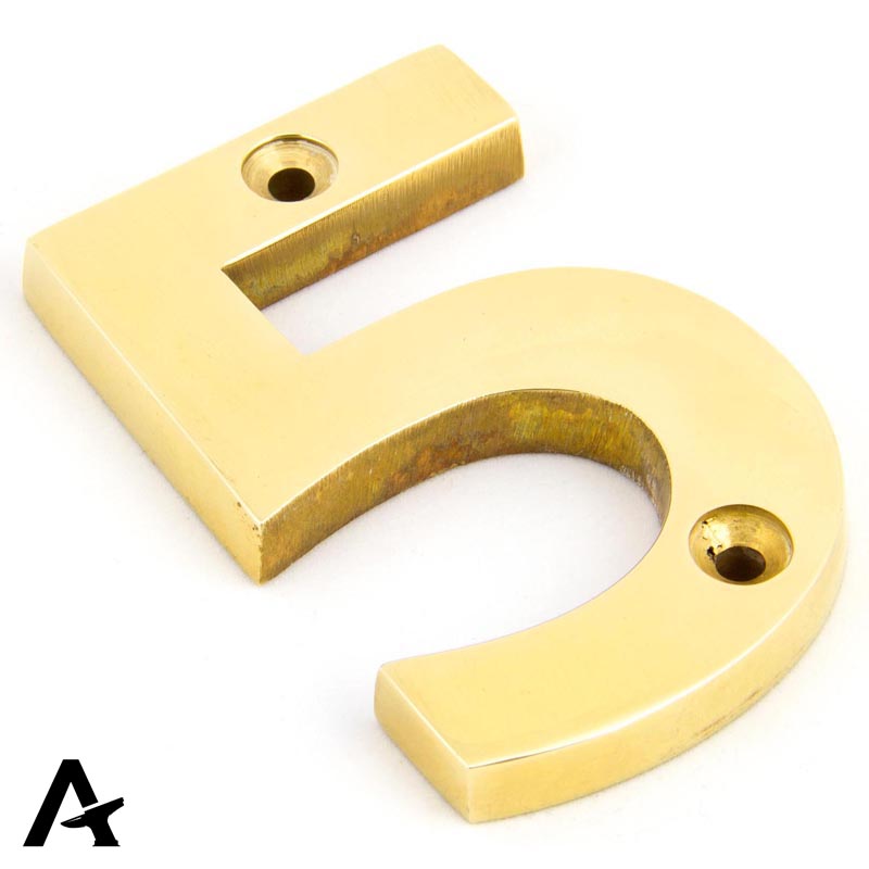 NUMERAL 5 78x58x8 PBR