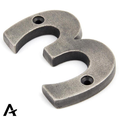 NUMERAL 3 78x52x8 APW - 83733 by MARCHES (ANVIL) ARCHITECTURAL HARDWARE