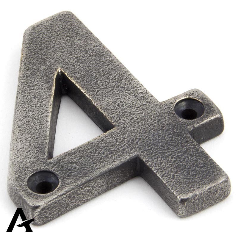 NUMERAL 4 78x58x8 APW - 83734 by MARCHES (ANVIL) ARCHITECTURAL HARDWARE