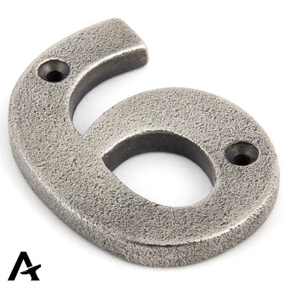 NUMERAL 6 78x52x8 APW - 83736 by MARCHES (ANVIL) ARCHITECTURAL HARDWARE