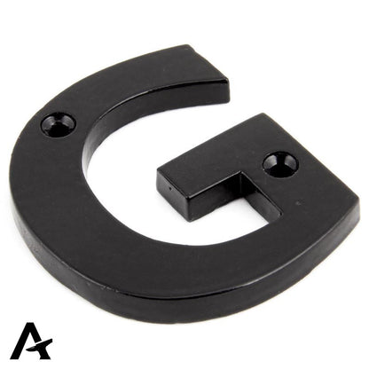 LETTER G 78x65x8 BLK - 83800G by MARCHES (ANVIL) ARCHITECTURAL HARDWARE
