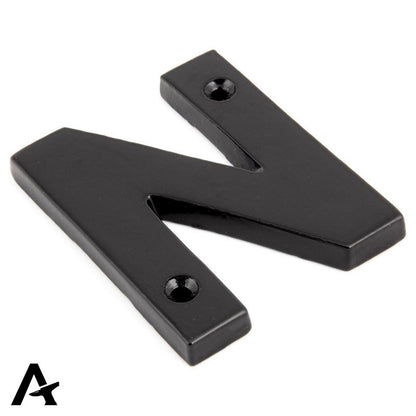 LETTER N 78x62x8 BLK - 83800N by MARCHES (ANVIL) ARCHITECTURAL HARDWARE