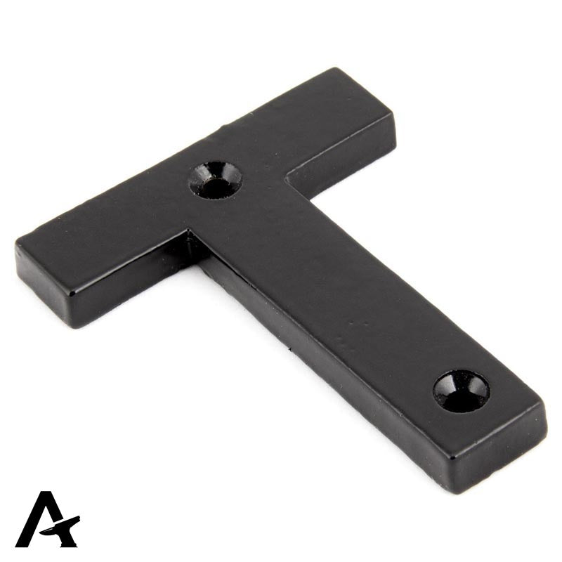 LETTER T 78x62x8 BLK