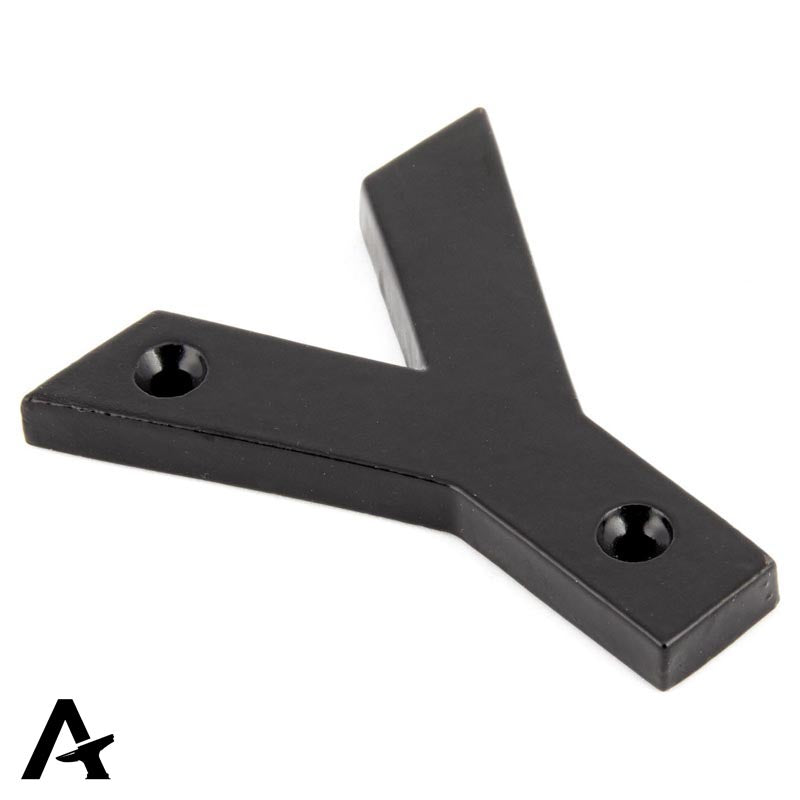LETTER Y 78x68x8 BLK