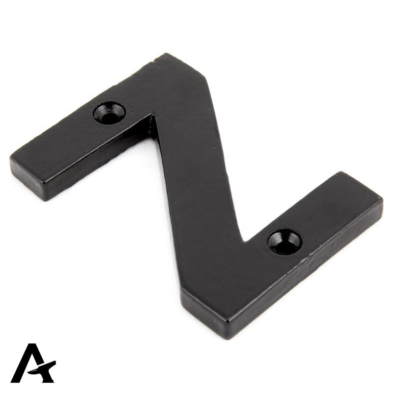 LETTER Z 78x54x8 BLK - 83800Z by MARCHES (ANVIL) ARCHITECTURAL HARDWARE