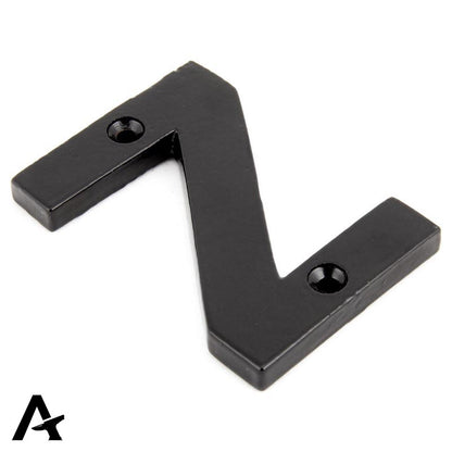 LETTER Z 78x54x8 BLK - 83800Z by MARCHES (ANVIL) ARCHITECTURAL HARDWARE