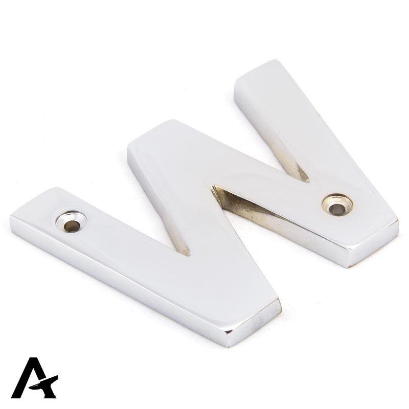 LETTER W 78x100x8 PCP