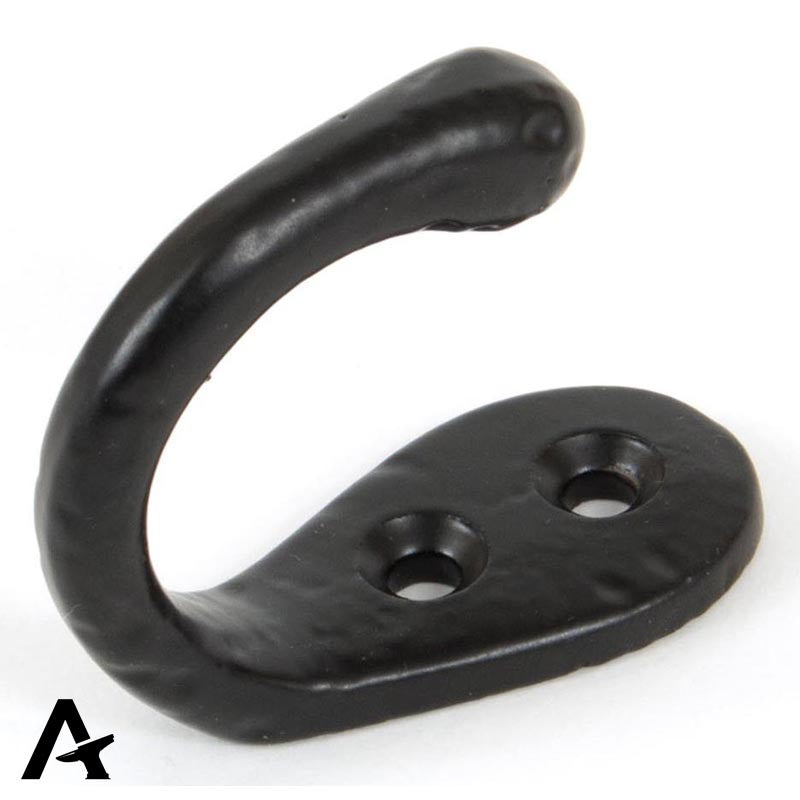 CELTIC ROBE HOOK SINGLE 50x24x42 BLK - 83845 by MARCHES (ANVIL) ARCHITECTURAL HARDWARE