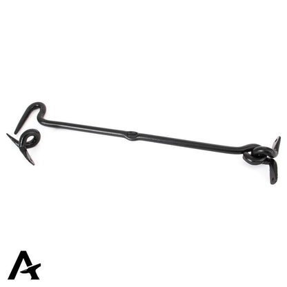 CABIN HOOK FORGED 367x77x17 BLK - 83774 by MARCHES (ANVIL) ARCHITECTURAL HARDWARE
