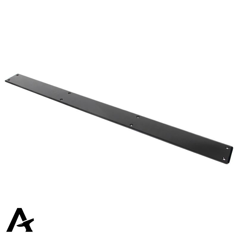 PLAIN FINGERPLATE 0800x66x4 BLK - 73180 by MARCHES (ANVIL) ARCHITECTURAL HARDWARE