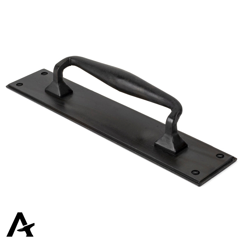 PULL HANDLE+PLATE 318x65x56 BWX - 33479 by MARCHES (ANVIL) ARCHITECTURAL HARDWARE
