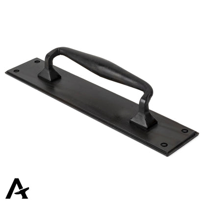 PULL HANDLE+PLATE 318x65x56 BWX - 33479 by MARCHES (ANVIL) ARCHITECTURAL HARDWARE