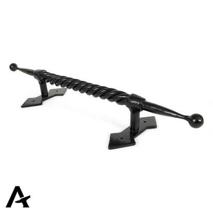 ROBE PULL HANDLE 273HC 500x65 BLK - 83664 by MARCHES (ANVIL) ARCHITECTURAL HARDWARE