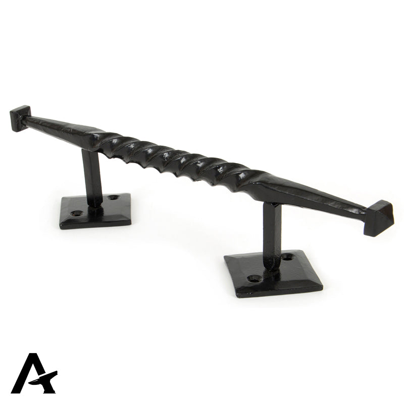 ROBE PULL HANDLE 146HC 280x58 BLK - 83671 by MARCHES (ANVIL) ARCHITECTURAL HARDWARE