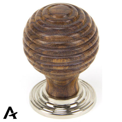 WOODEN BEEHIVE CABINET KNOB 35x50 RWD/PNP - 83873 by MARCHES (ANVIL) ARCHITECTURAL HARDWARE