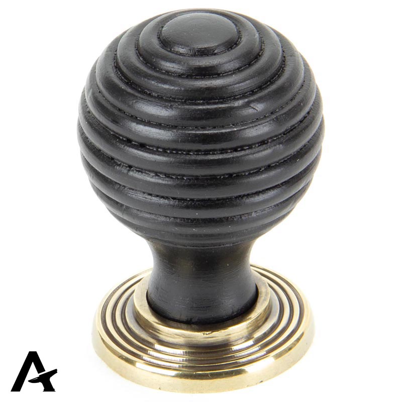 WOODEN BEEHIVE CABINET KNOB 35x50 EBO/ABR
