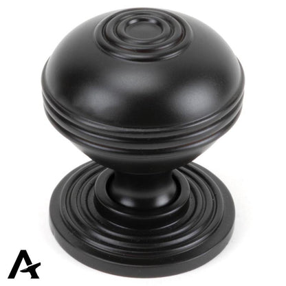 PRESTBURY CABINET KNOB 38x40 AGBZ - 90342 by MARCHES (ANVIL) ARCHITECTURAL HARDWARE