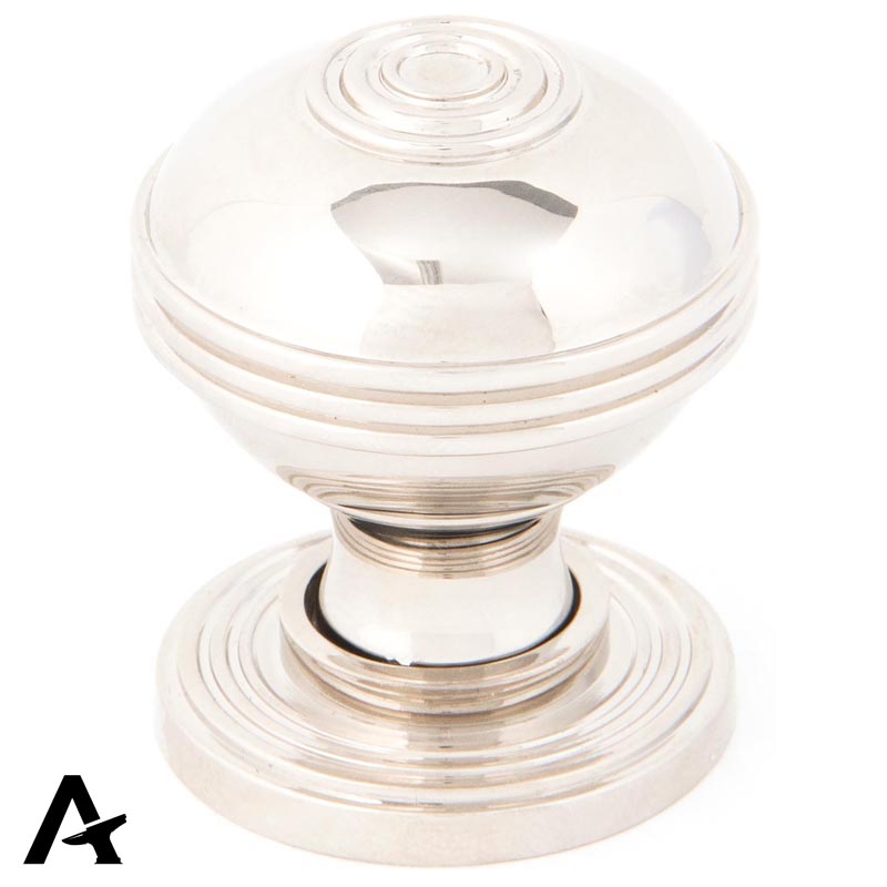 PRESTBURY CABINET KNOB 32x38 PNP - 83897 by MARCHES (ANVIL) ARCHITECTURAL HARDWARE