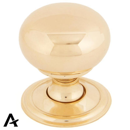 MUSHROOM CABINET KNOB 32x36 PBR - 83883 by MARCHES (ANVIL) ARCHITECTURAL HARDWARE