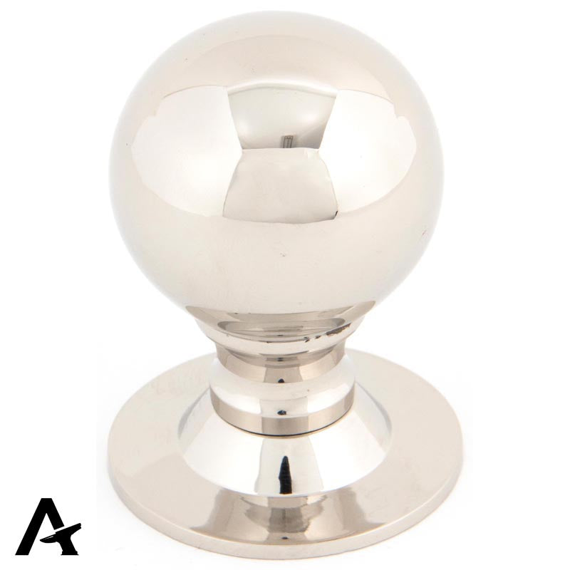 BALL CABINET KNOB 39x57 PNP - 83882 by MARCHES (ANVIL) ARCHITECTURAL HARDWARE