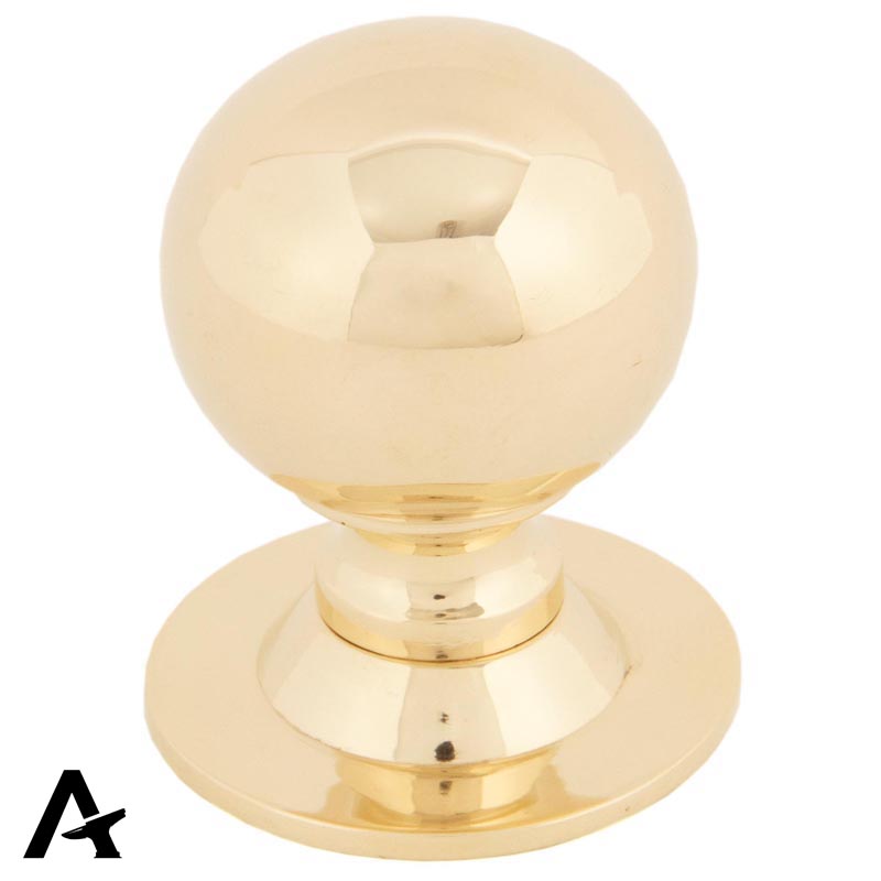 BALL CABINET KNOB 31x44 PBR