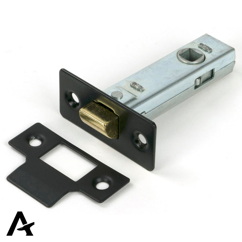 TUBULAR MORTICE LATCH BS56 76 BLK