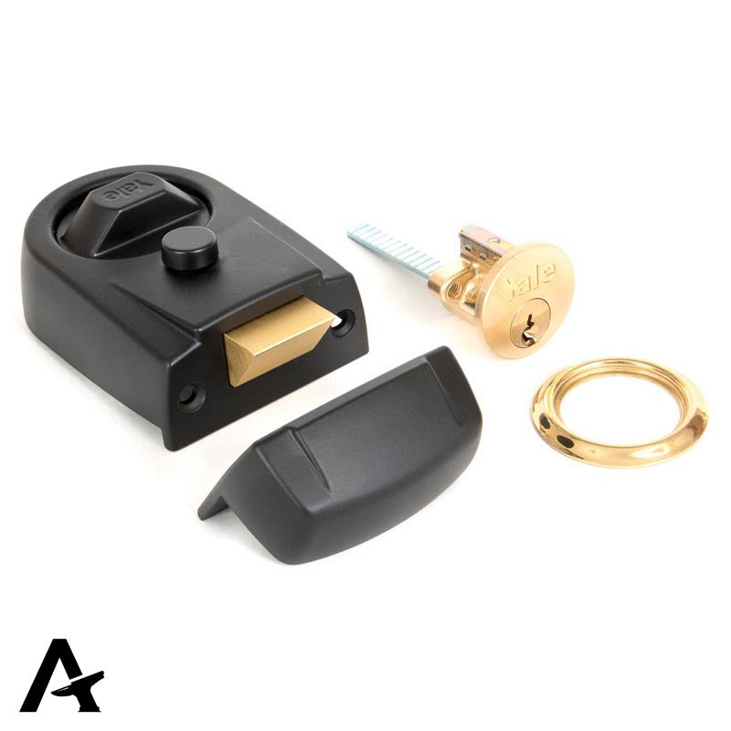MODERN CASE NIGHT LATCH BS60 90x64x45 BLK