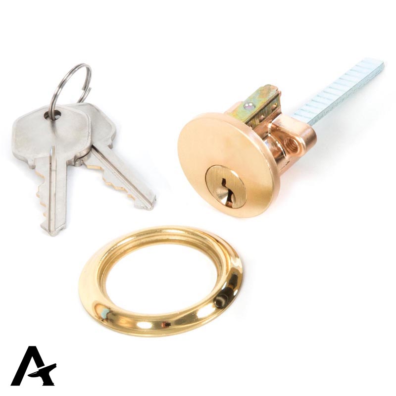 RIM CYLINDER KEY ALIKE 44x88 PBR - 91119 by MARCHES (ANVIL) ARCHITECTURAL HARDWARE