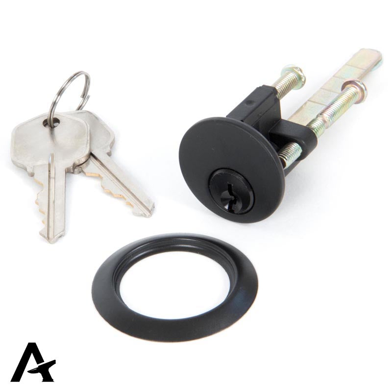 RIM CYLINDER KEY ALIKE 44x88 BLK