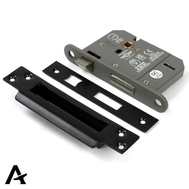 5LEVER SASH LOCK BS56 ALI 76 BLK