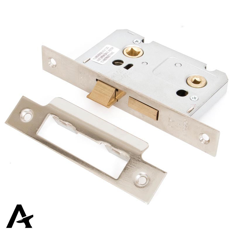 BATHROOM MORTICE LOCK BS44 64 PNP
