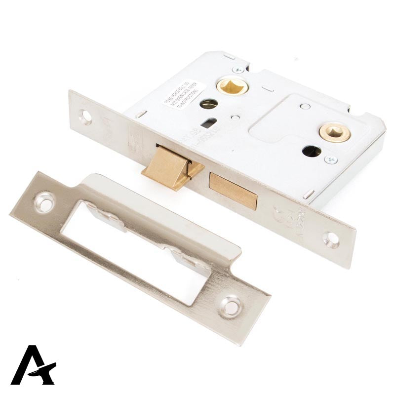 BATHROOM MORTICE LOCK BS56 76 PNP