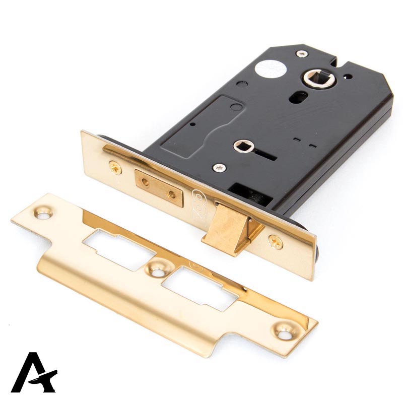 3 LEVER HORIZONTAL BATH BS102 BRS by MARCHES (ANVIL) ARCHITECTURAL HARDWARE
