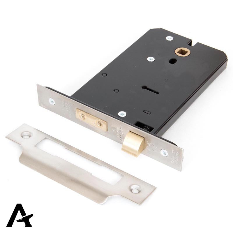 5 LEVER HORIZONTAL SASH LOCK BS57 151 SSS by MARCHES (ANVIL) ARCHITECTURAL HARDWARE