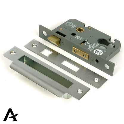 EURO SASH LOCK BS44 64 SSS - 91095 by MARCHES (ANVIL) ARCHITECTURAL HARDWARE