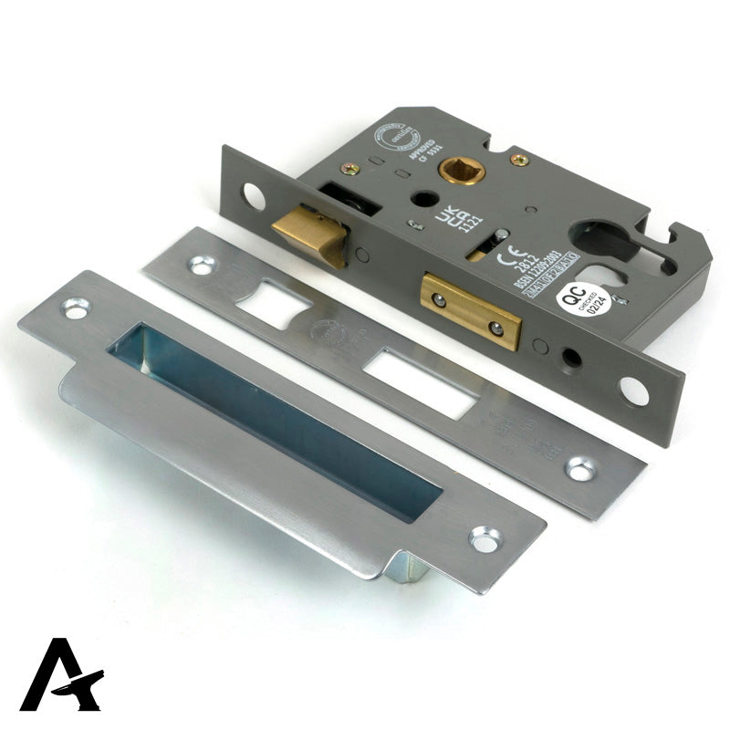 EURO SASH LOCK BS44 64 SCP - 51380 by MARCHES (ANVIL) ARCHITECTURAL HARDWARE